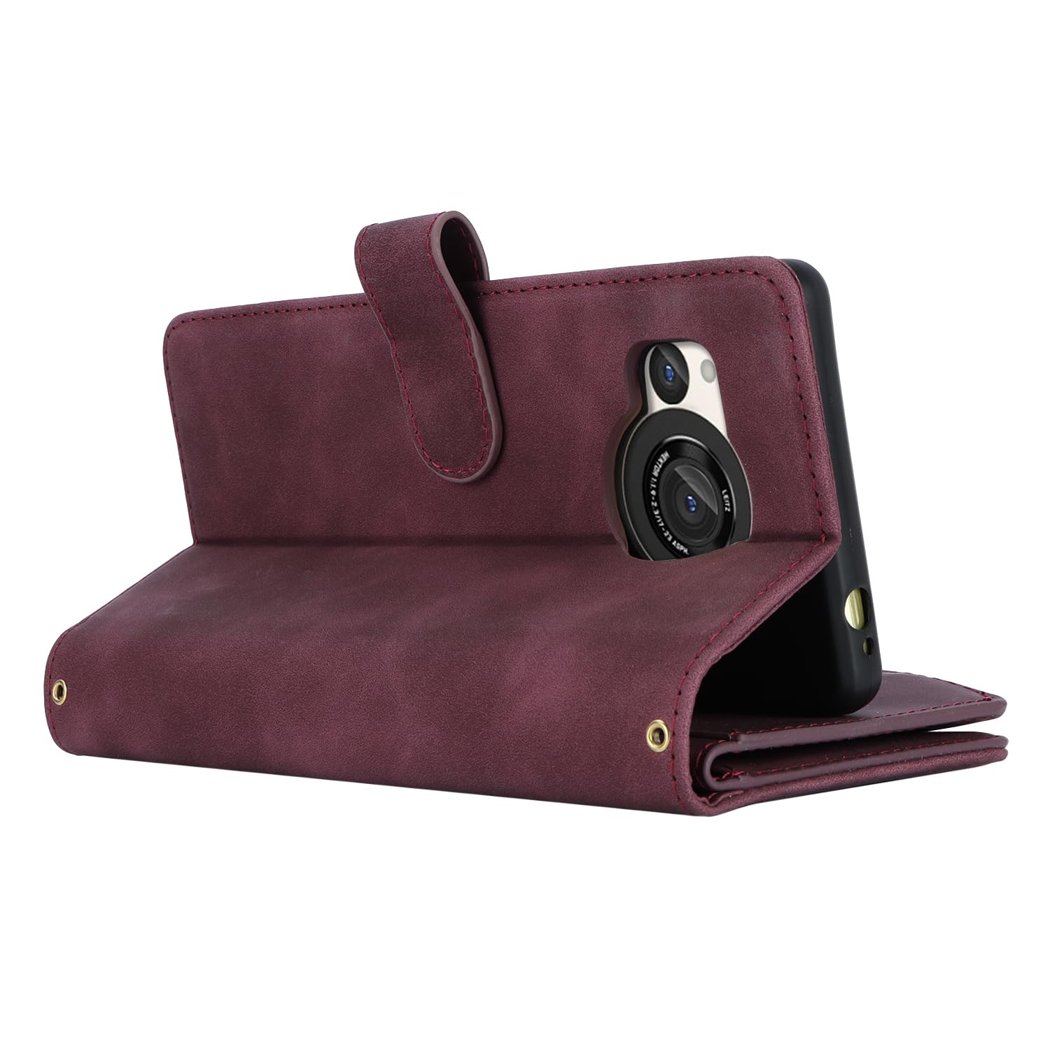 Amazon.co.jp: AQUOS R8 ケース 手帳型 ショルダー ストラップケース